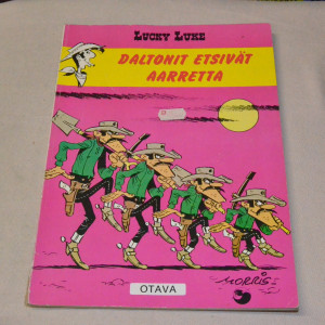 Lucky Luke 40 Daltonit etsivät aarretta